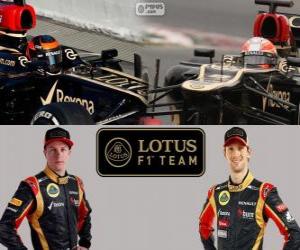 Puzzle Lotus F1 Team 2013